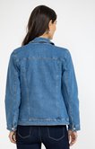 Blouson en denim double stone