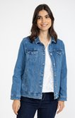 Blouson en denim double stone