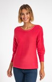 PULL COL BATEAU BOUTONNAGE DOS ET LUREX