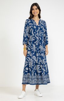 Robe longue bohème à base