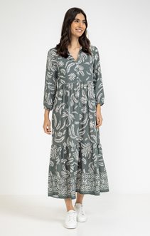 Robe longue bohème à base