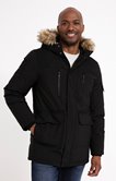Parka bi-matière
