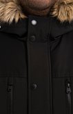 Parka bi-matière