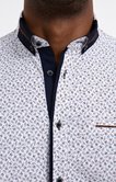Chemise ajustée à motifs imprimés