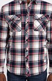 Surchemise flanelle à carreaux