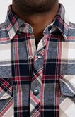 Surchemise flanelle à carreaux
