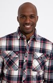 Surchemise flanelle à carreaux