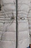 Doudoune à carreaux 