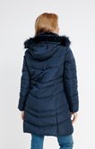Doudoune longue à capuche