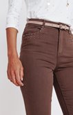 Pantalon slim avec ceinture