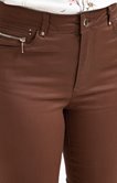 Pantalon slim enduit