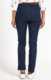 Pantalon jean slim avec détail lurex
