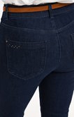 Pantalon jean slim avec détail lurex