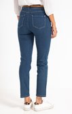 Pantalon slim avec détail pont
