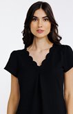 Tee-shirt uni manches courtes