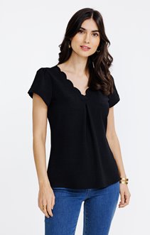 Tee-shirt uni manches courtes