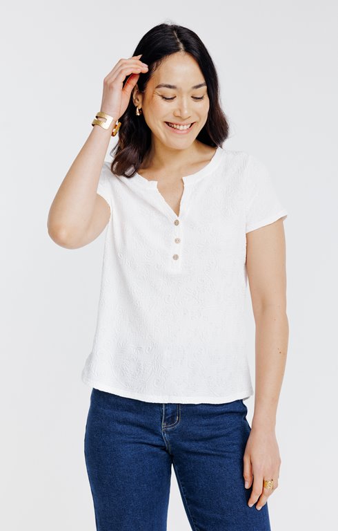 Tee-shirt uni manches courtes