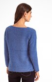 PULL MANCHES LONGUES BRODERIE DEVANT 