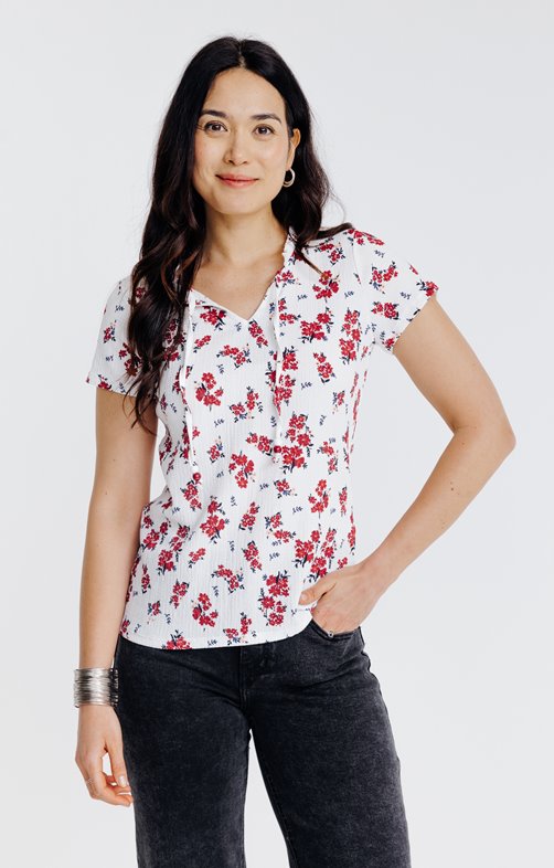 Tee-shirt imprimé manches courtes