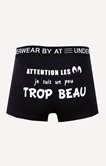 Boxer attention les yeux
