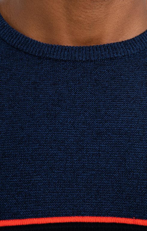 T-shirt Homme Regatta Manches Courtes Rayé Bleu – Taille S – Coton Jersey