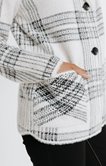 CARDIGAN EN MAILLE AVEC MOTIF 