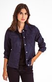 Blouson en suédine
