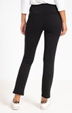 Pantalon 7/8ème en maille détails pont