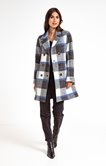 Manteau à carreaux 