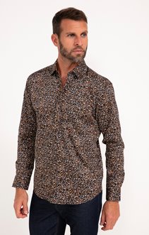 Chemise manches longues Robino dark