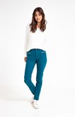 Pantalon slim avec détail zip