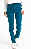 Pantalon slim avec détail zip