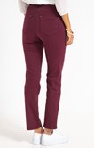 Pantalon droit avec détail broderie