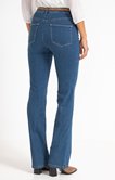 Jean bootcut avec ceinture