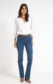 Jean bootcut avec ceinture