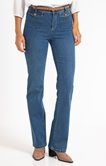 Jean bootcut avec ceinture