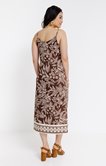 Robe longue imprimée