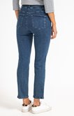 Pantalon jean avec clous rectangle