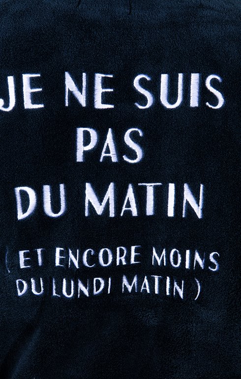 Sweat “Je Suis Pas Du Matin” Avec Chat – Cadeau Humour Pour Fans De Chats – Homme/femme - 2