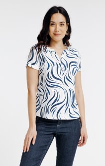 Tee-shirt imprimé manches courtes