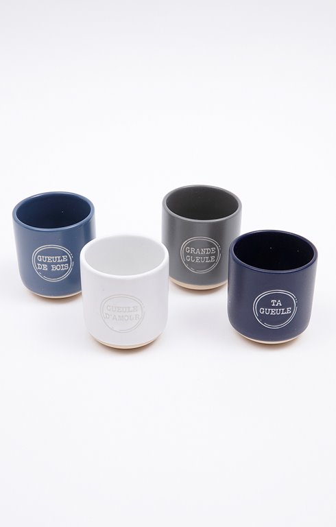 Coffret cadeau tasses café