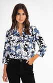 Chemise imprimé abstrait 