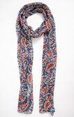Petit foulard avec détails métallisés