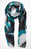Grand foulard avec lurex