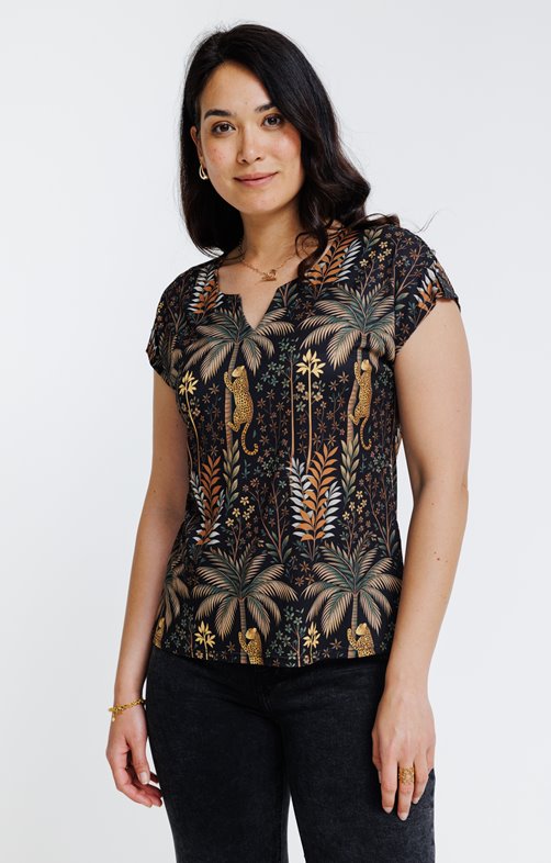 Tee-shirt imrpimé manches courtes