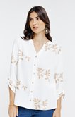 BLOUSE BOUTONNEE BRODEE