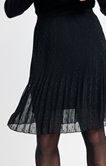 Jupe plissée plumetis