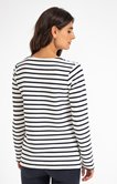 Tee-shirt rayé à manches longues