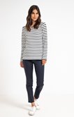 Tee-shirt rayé à manches longues