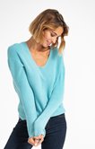 PULL MANCHES LONGUES COL V 